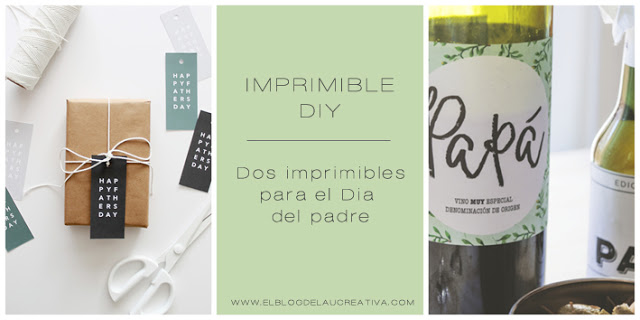 IMPRIMIBLES | Imprimibles para el Día del Padre - El blog de Laücreativa